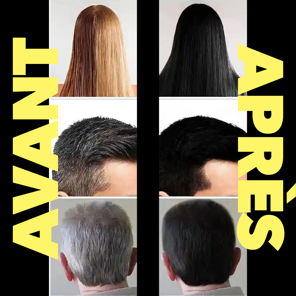 FlashTint - Shampoing Colorant 3-en-1, Couleur Naturelle et Soin Intense en 15 Minutes